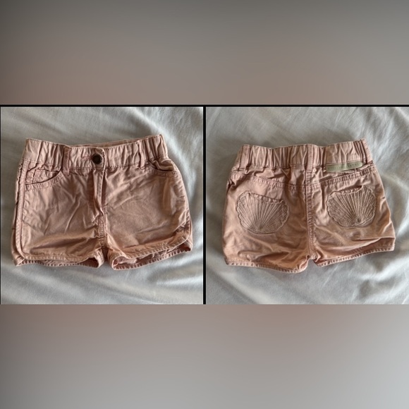 Stella McCartney Other - Stella McCartney Baby Girl Knit Cotton Shorts – Size 18 Months (Dusty Pink)